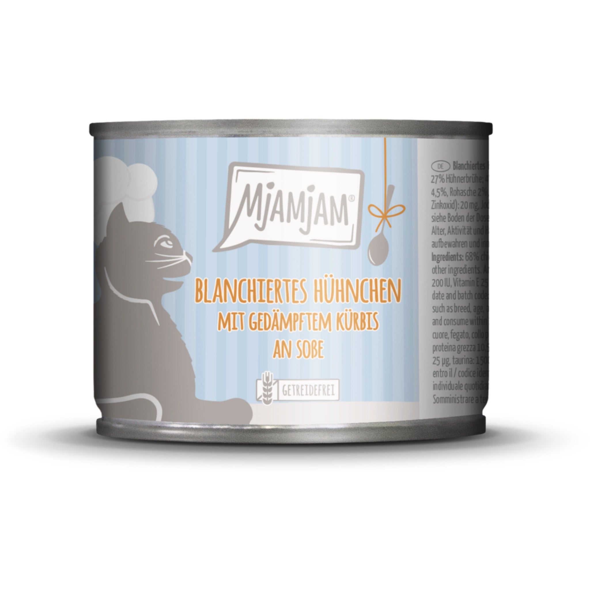MjAMjAM Blanchiertes Hühnchen &amp; Kürbis - Katzen Nassfutter - Woofshack