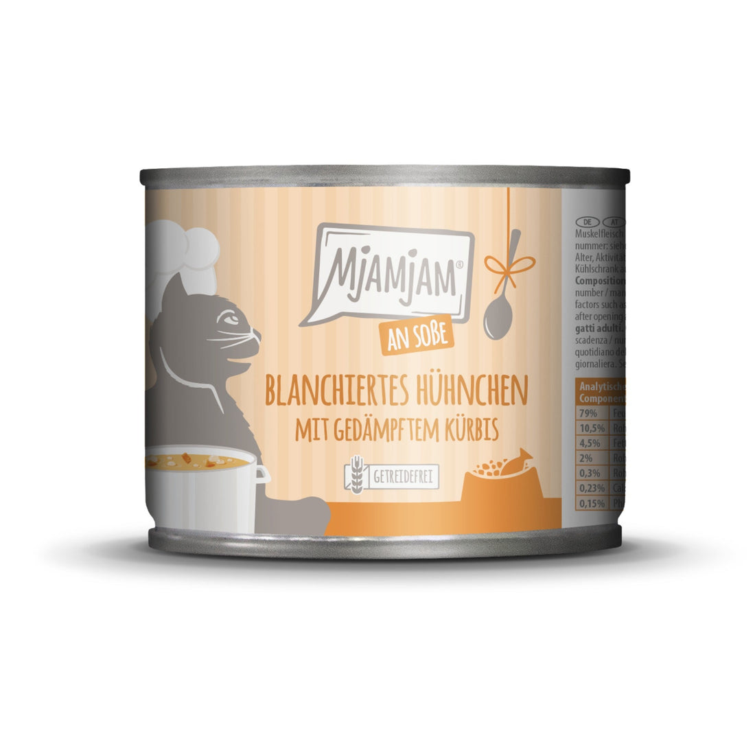 MjAMjAM Blanchiertes Hühnchen &amp; Kürbis - Katzen Nassfutter - Woofshack