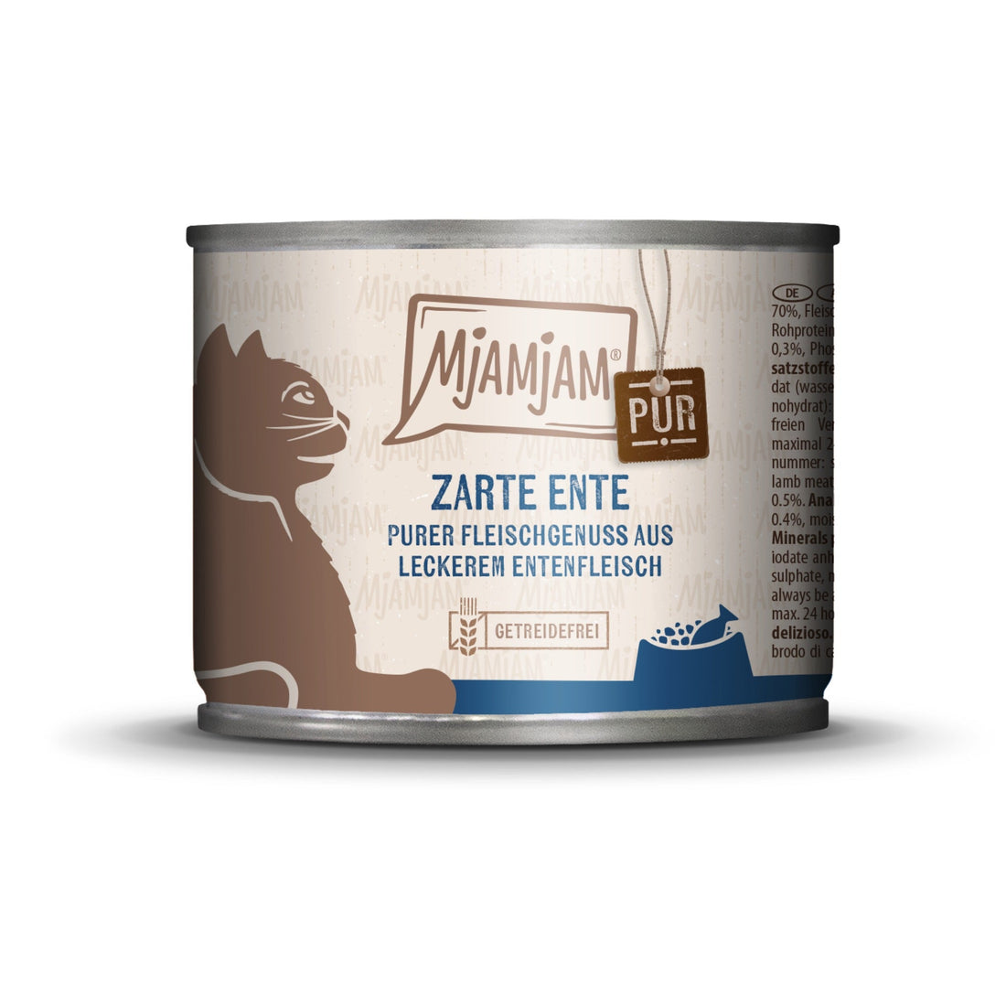 MjAMjAM Ente Pur - Katzen Nassfutter - Woofshack