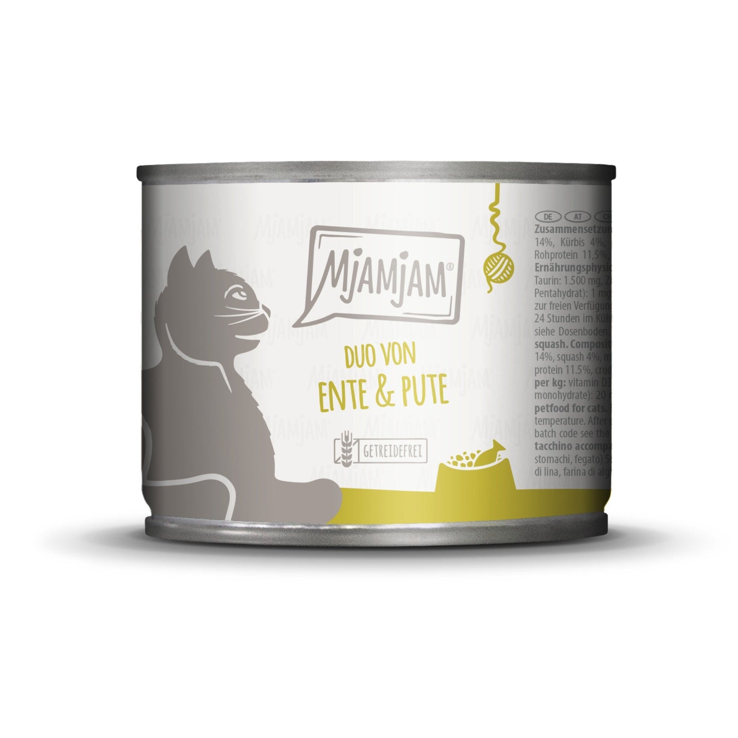 MjAMjAM Ente &amp; Pute - Katzen Nassfutter - Woofshack