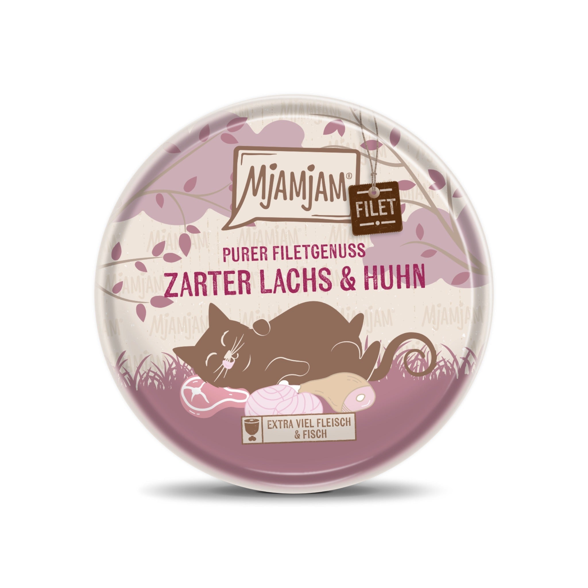MjAMjAM Filet Lachs &amp; Huhn - Katzen Nassfutter - Woofshack