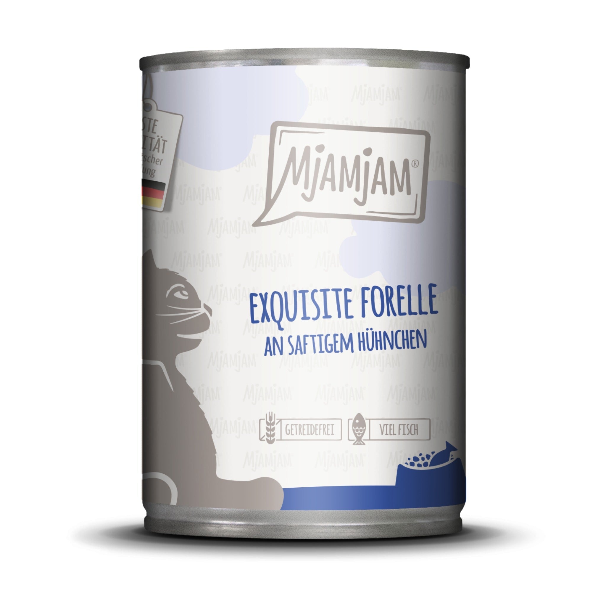 MjAMjAM Forelle &amp; Hühnchen - Katzen Nassfutter - Woofshack