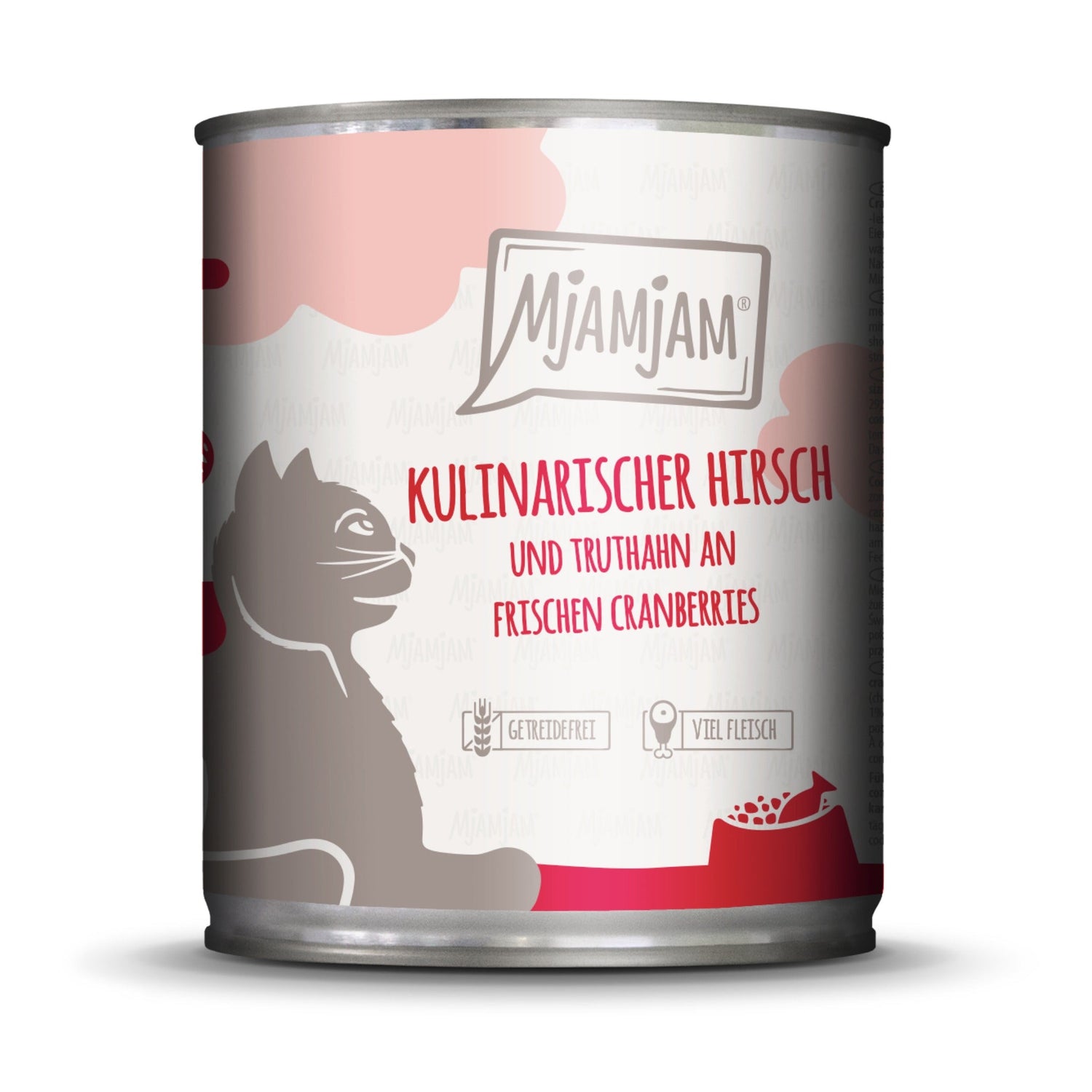 MjAMjAM Hirsch &amp; Truthahn - Katzen Nassfutter - Woofshack