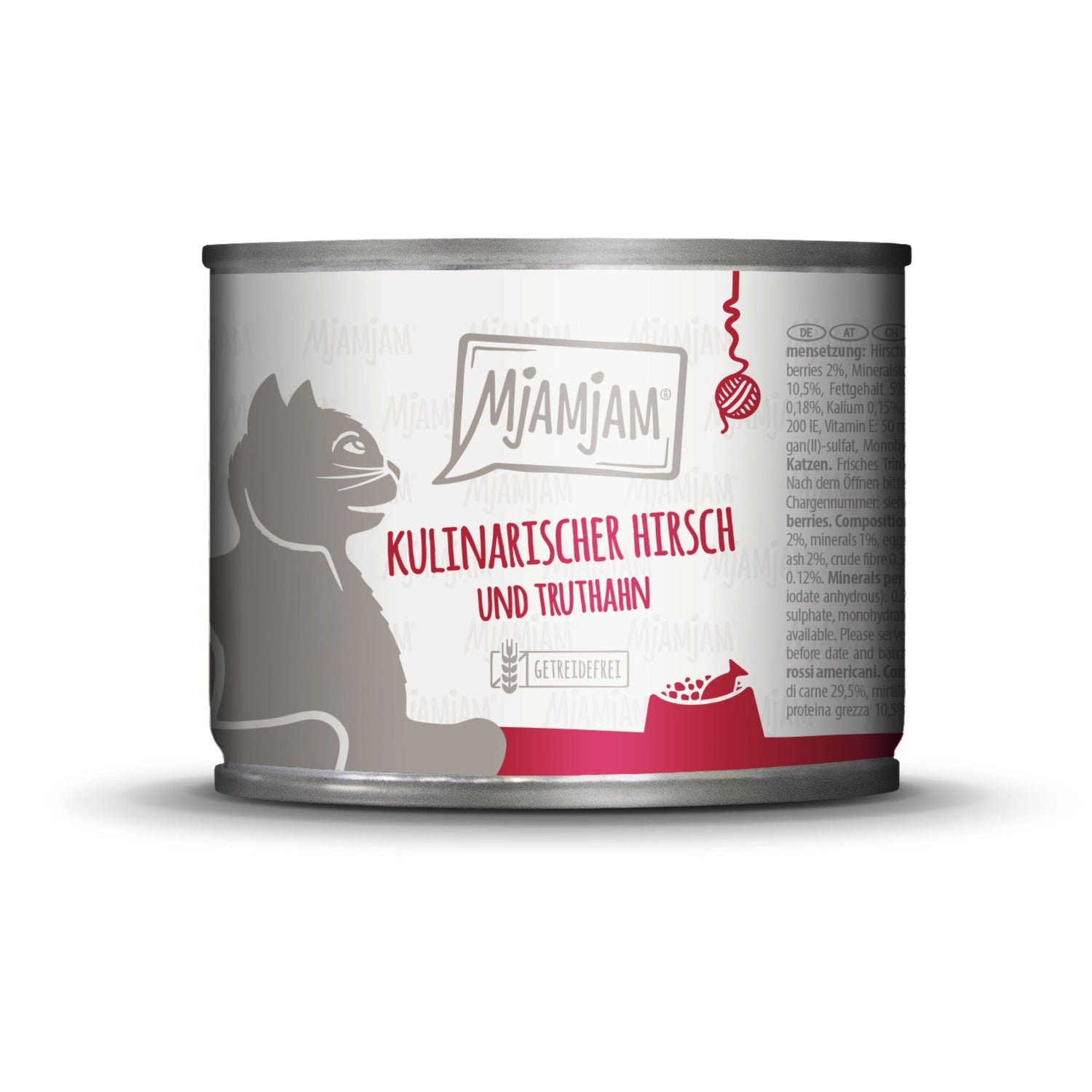 MjAMjAM Hirsch &amp; Truthahn - Katzen Nassfutter - Woofshack