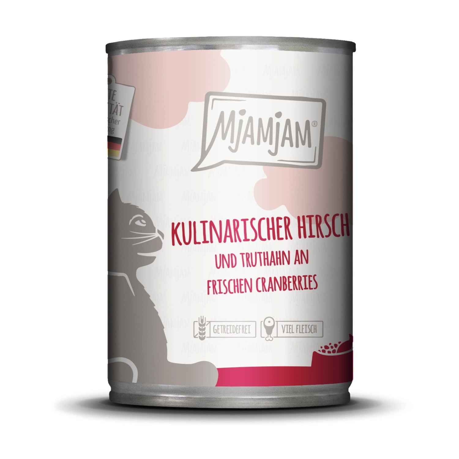 MjAMjAM Hirsch &amp; Truthahn - Katzen Nassfutter - Woofshack