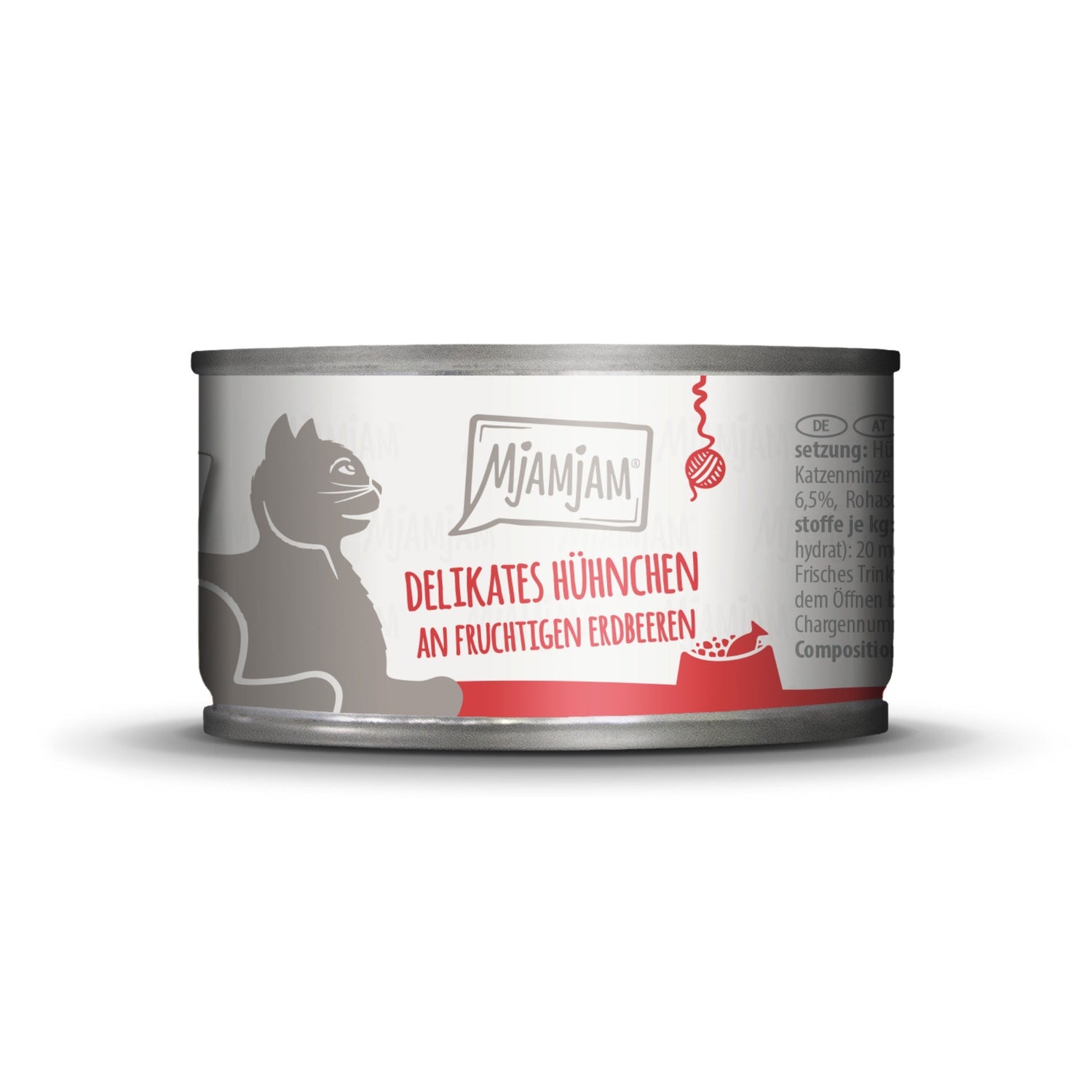 MjAMjAM Hühnchen &amp; Erdbeeren - Katzen Nassfutter - Woofshack