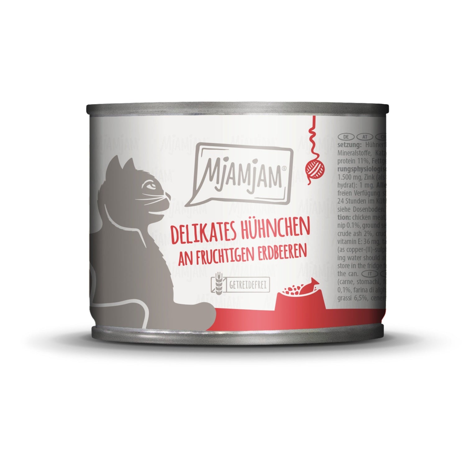 MjAMjAM Hühnchen &amp; Erdbeeren - Katzen Nassfutter - Woofshack