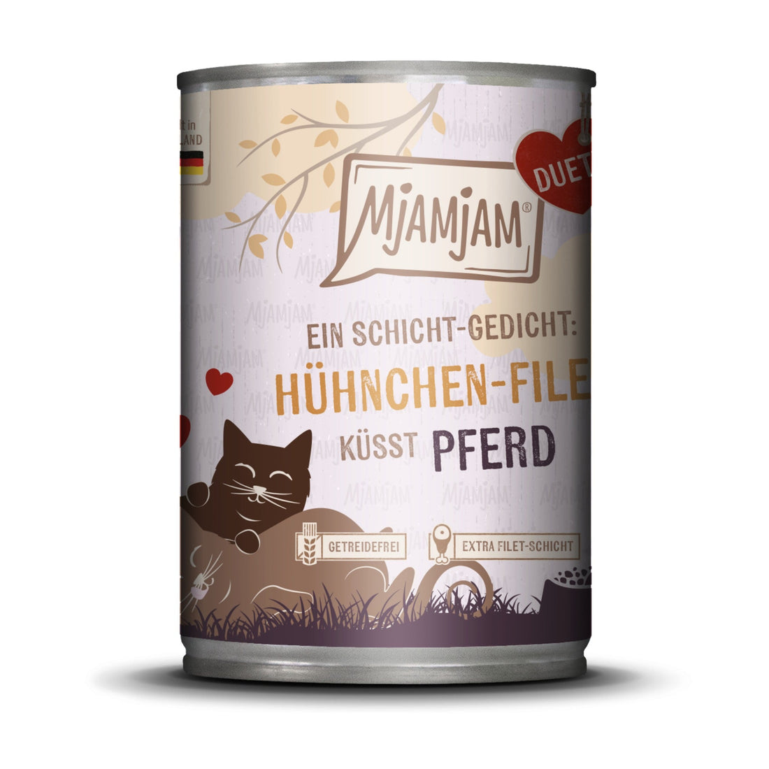 MjAMjAM Hühnchen - Filet &amp; Pferd - Katzen Nassfutter - Woofshack