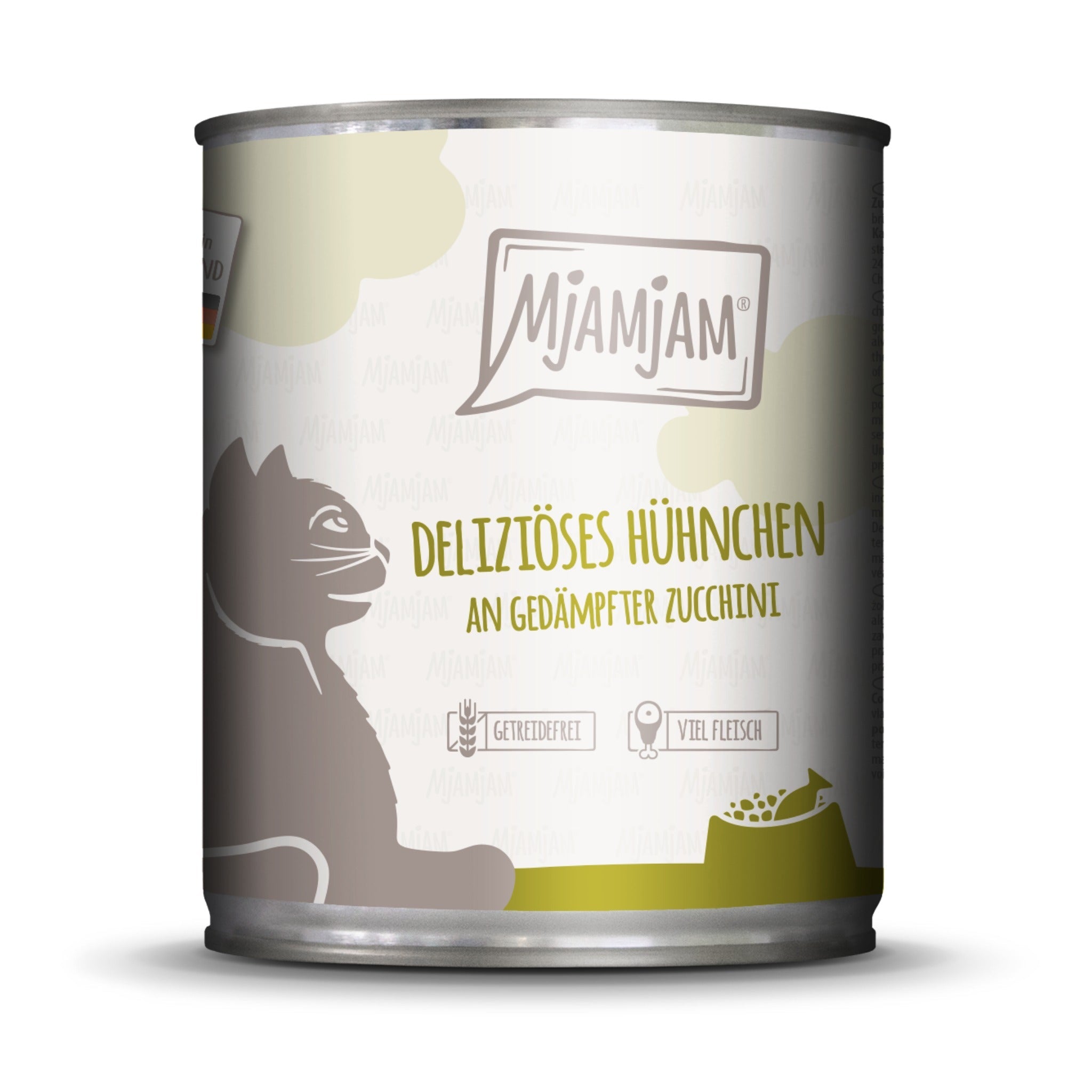 MjAMjAM Hühnchen &amp; Zucchini - Katzen Nassfutter - Woofshack