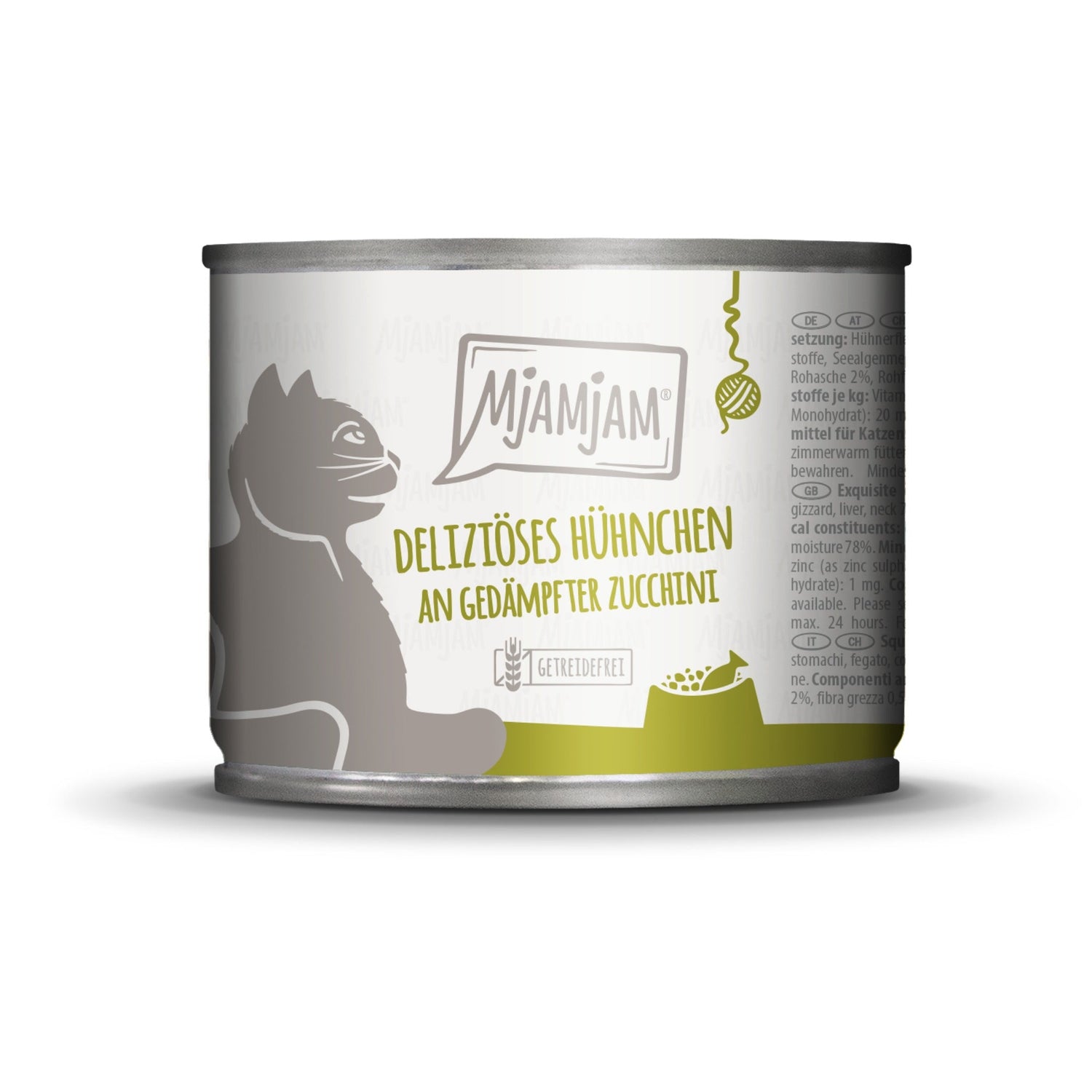 MjAMjAM Hühnchen &amp; Zucchini - Katzen Nassfutter - Woofshack