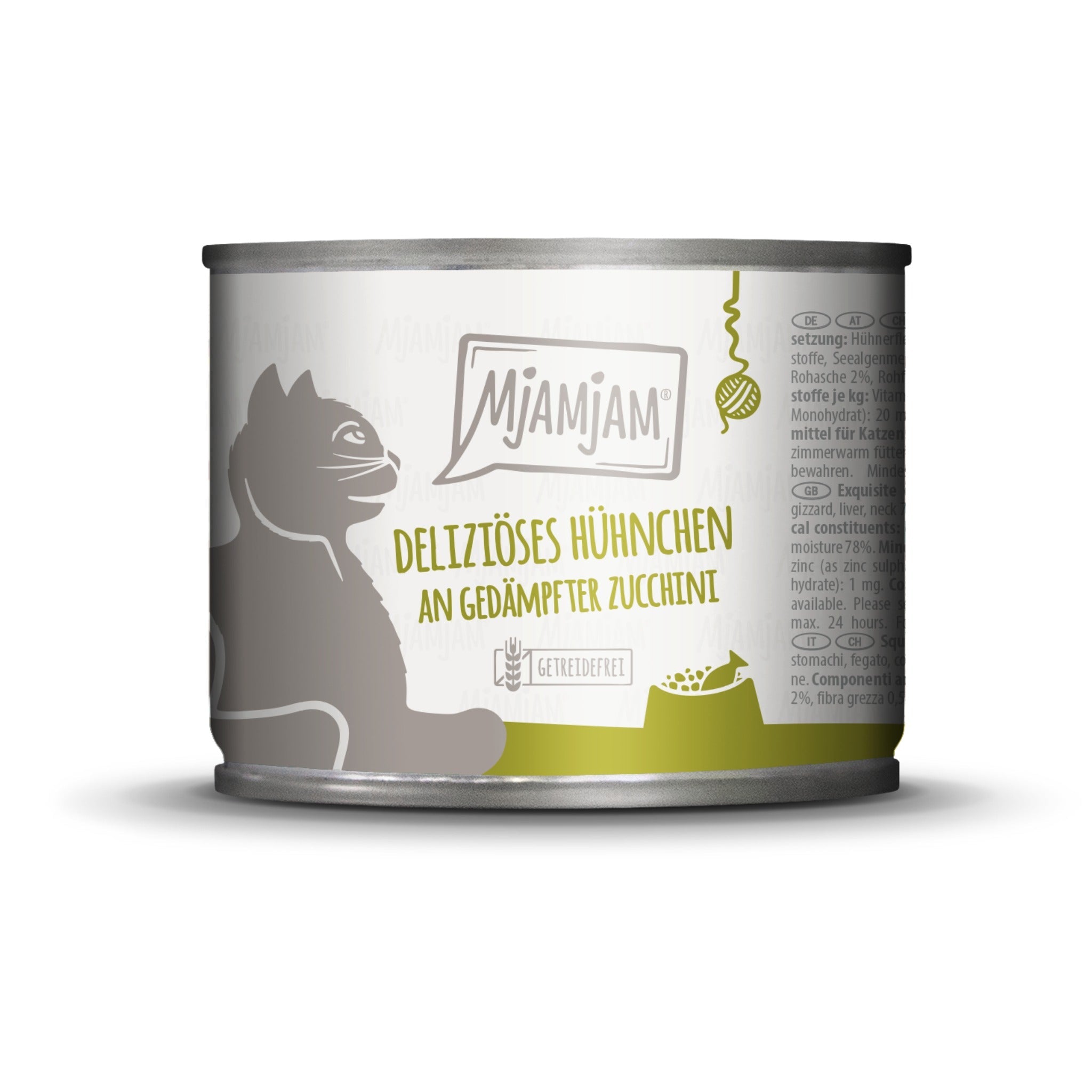 MjAMjAM Hühnchen &amp; Zucchini - Katzen Nassfutter - Woofshack