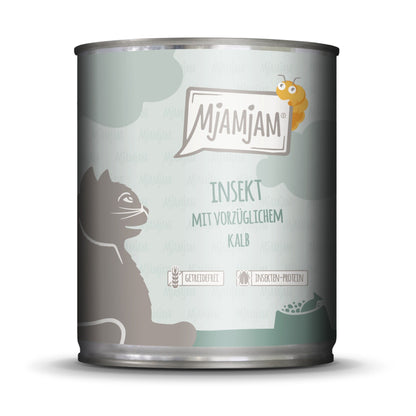 MjAMjAM Insekt &amp; Kalb - Katzen Nassfutter - Woofshack