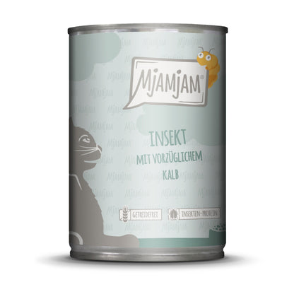 MjAMjAM Insekt &amp; Kalb - Katzen Nassfutter - Woofshack