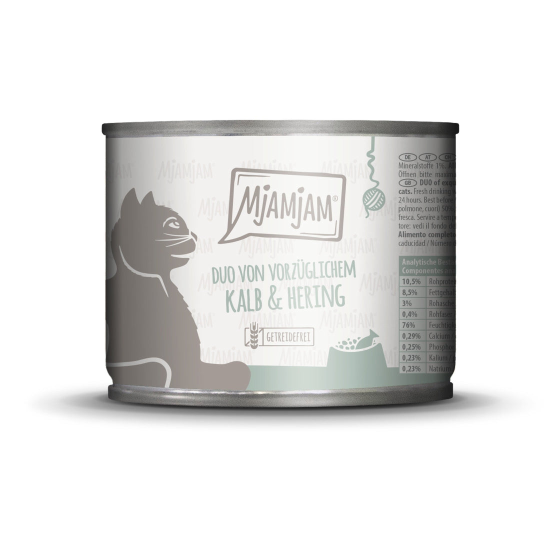 MjAMjAM Kalb &amp; Hering - Katzen Nassfutter - Woofshack