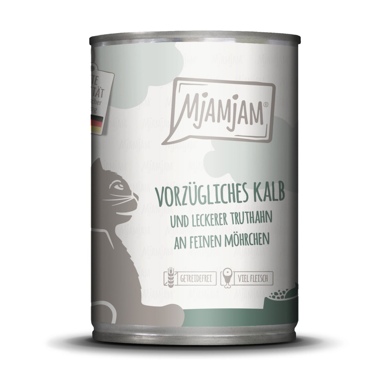 MjAMjAM Kalb &amp; Truthahn - Katzen Nassfutter - Woofshack