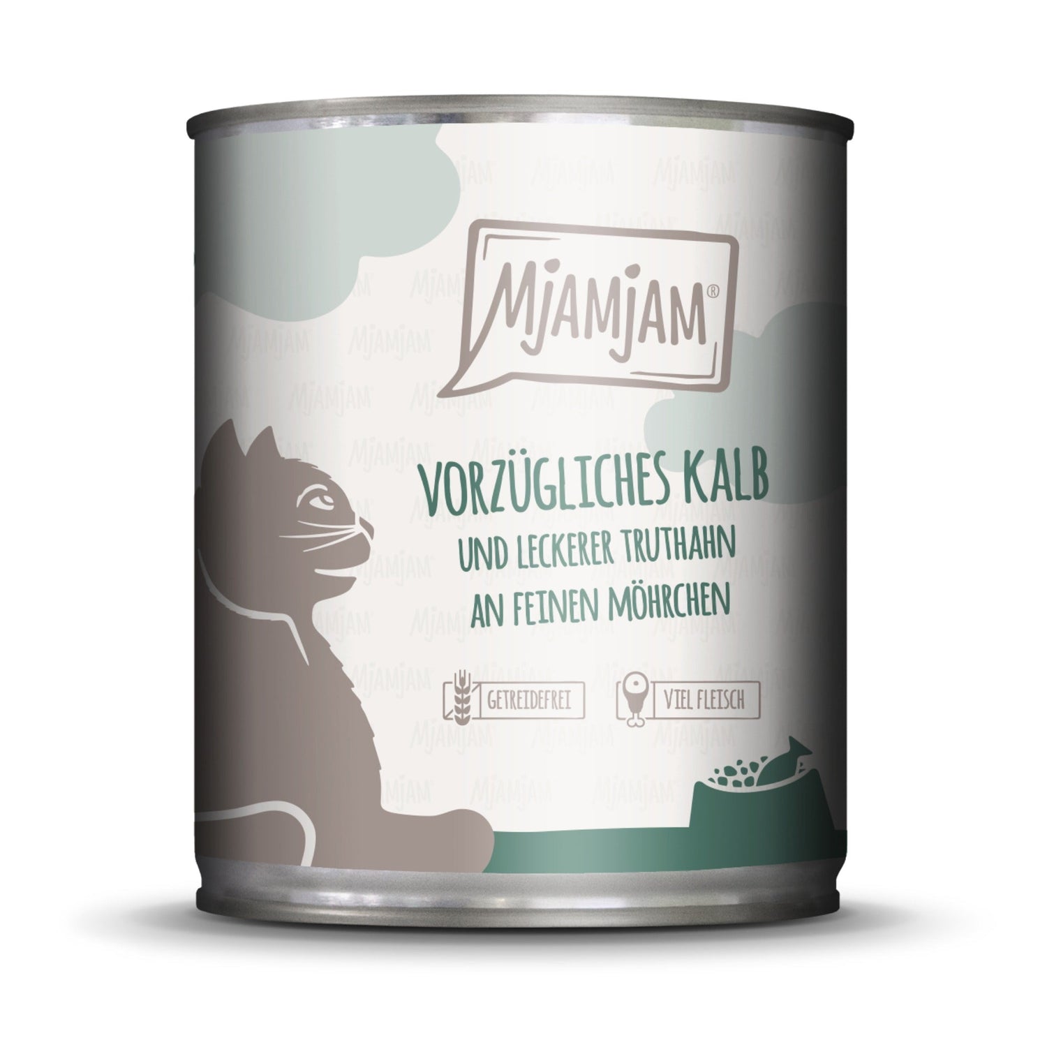 MjAMjAM Kalb &amp; Truthahn - Katzen Nassfutter - Woofshack