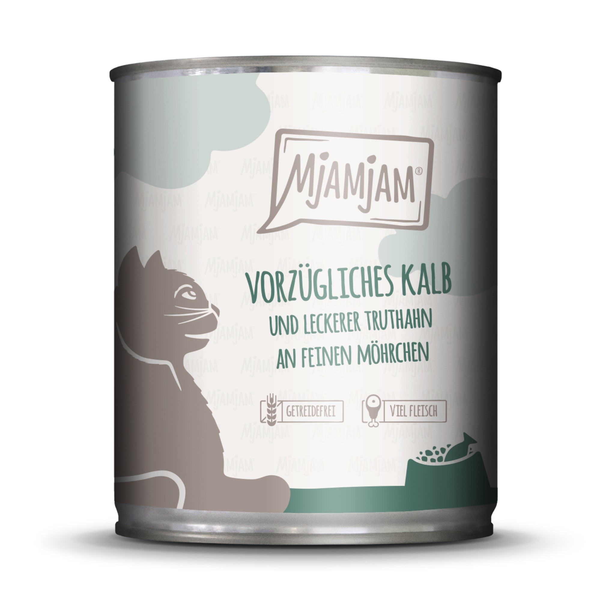 MjAMjAM Kalb &amp; Truthahn - Katzen Nassfutter - Woofshack