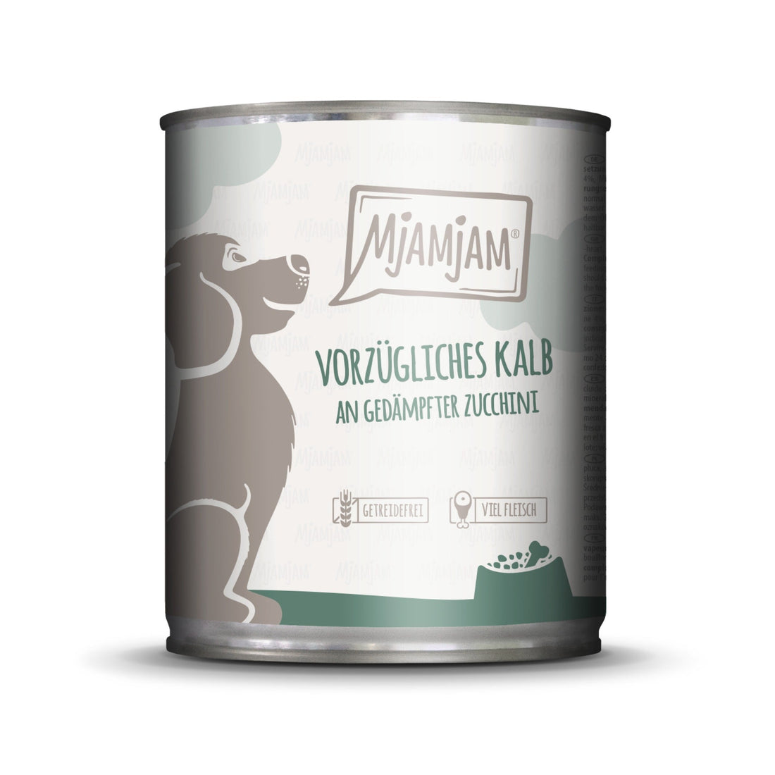 MjAMjAM Kalb &amp; Zucchini - Hunde Nassfutter - Woofshack