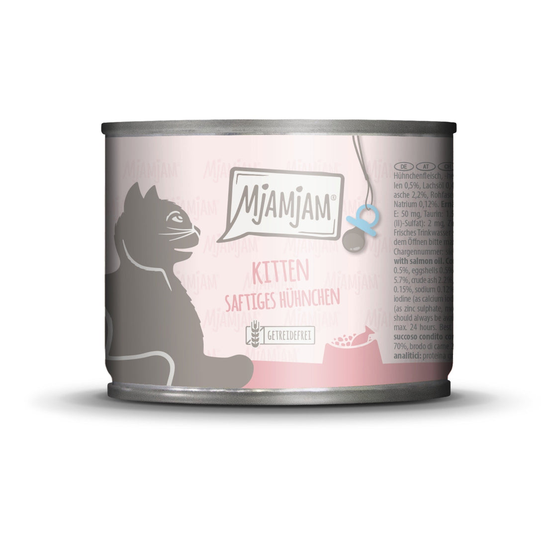 MjAMjAM Kitten Hühnchen &amp; Lachsöl - Katzen Nassfutter - Woofshack