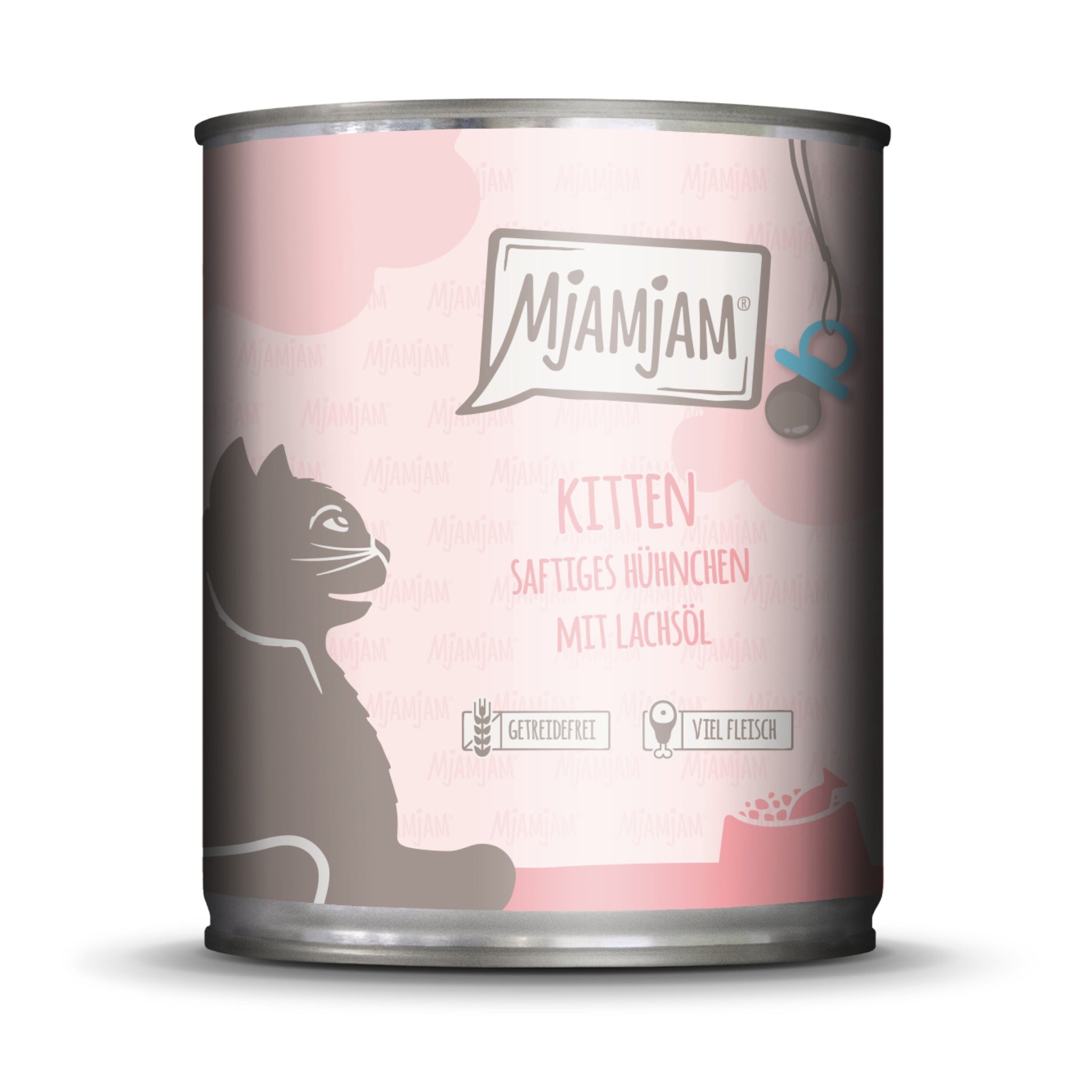 MjAMjAM Kitten Hühnchen &amp; Lachsöl - Katzen Nassfutter - Woofshack