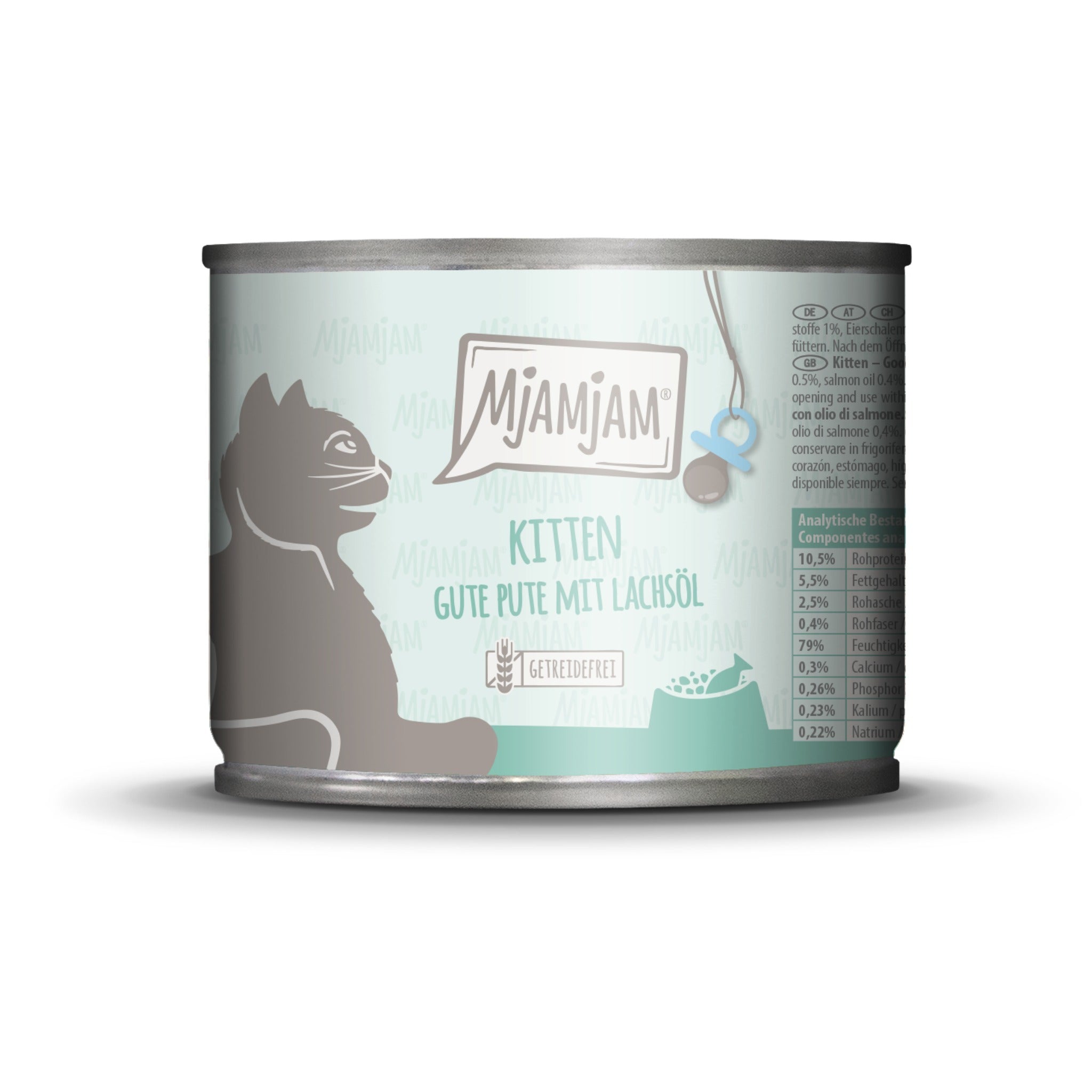 MjAMjAM Kitten Pute &amp; Lachsöl - Katzen Nassfutter - Woofshack