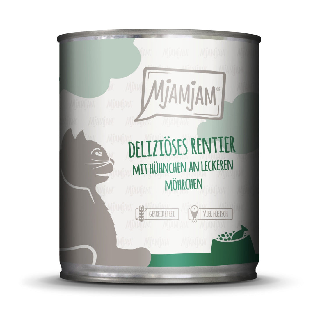 MjAMjAM Rentier &amp; Hühnchen - Katzen Nassfutter - Woofshack