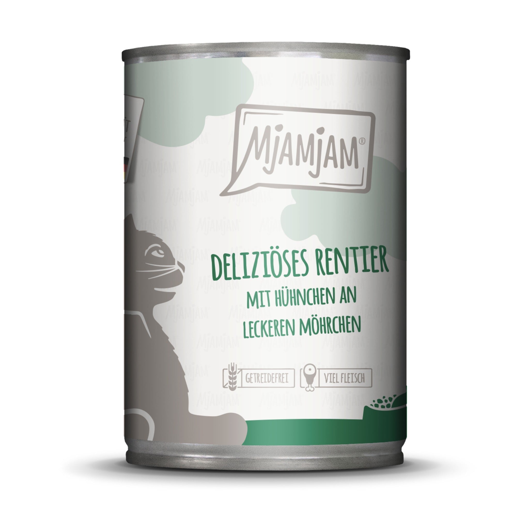 MjAMjAM Rentier &amp; Hühnchen - Katzen Nassfutter - Woofshack
