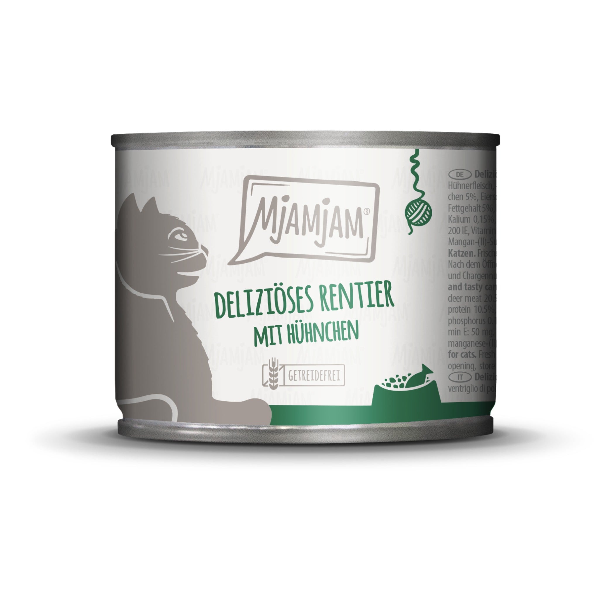 MjAMjAM Rentier &amp; Hühnchen - Katzen Nassfutter - Woofshack