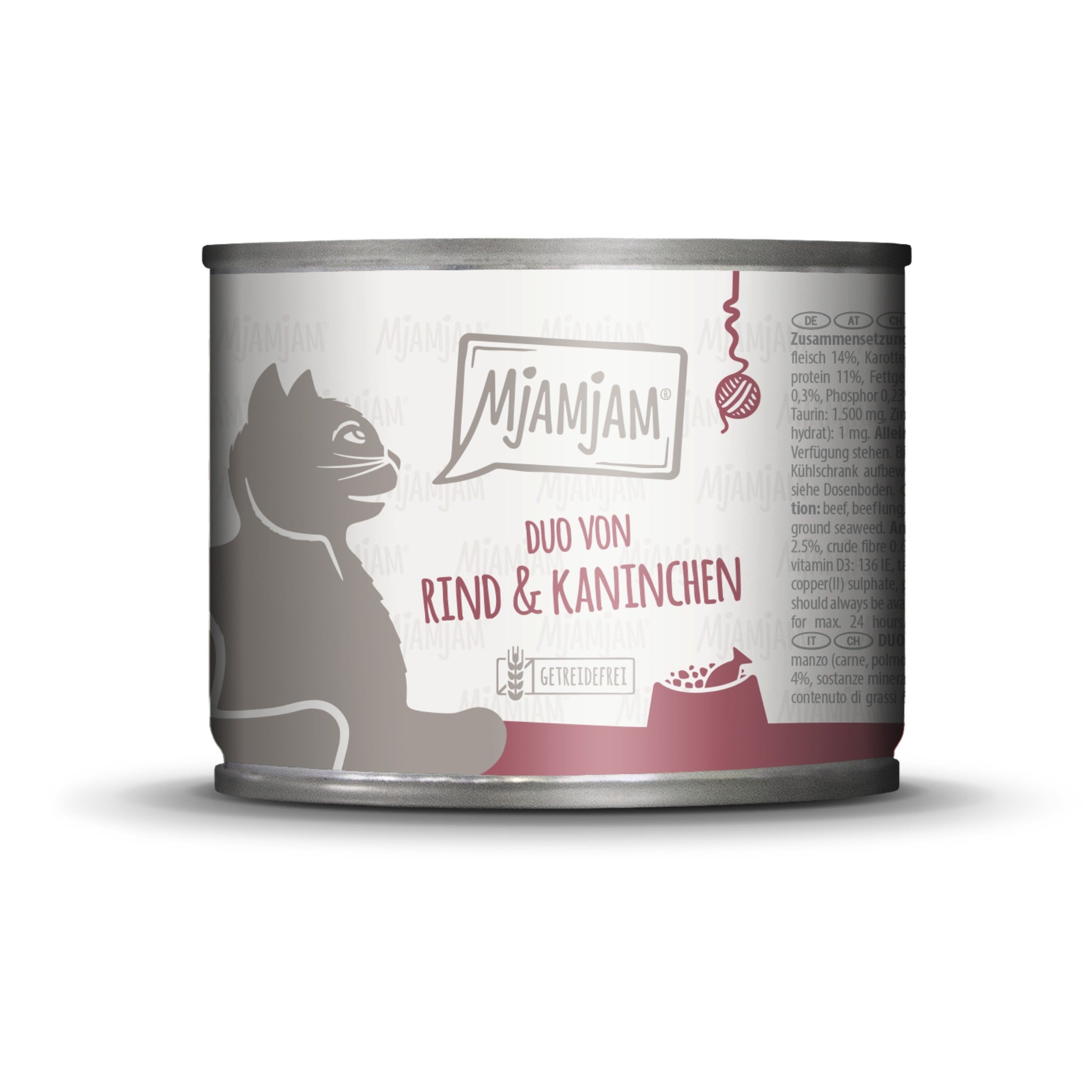 MjAMjAM Rind &amp; Kaninchen - Katzen Nassfutter - Woofshack
