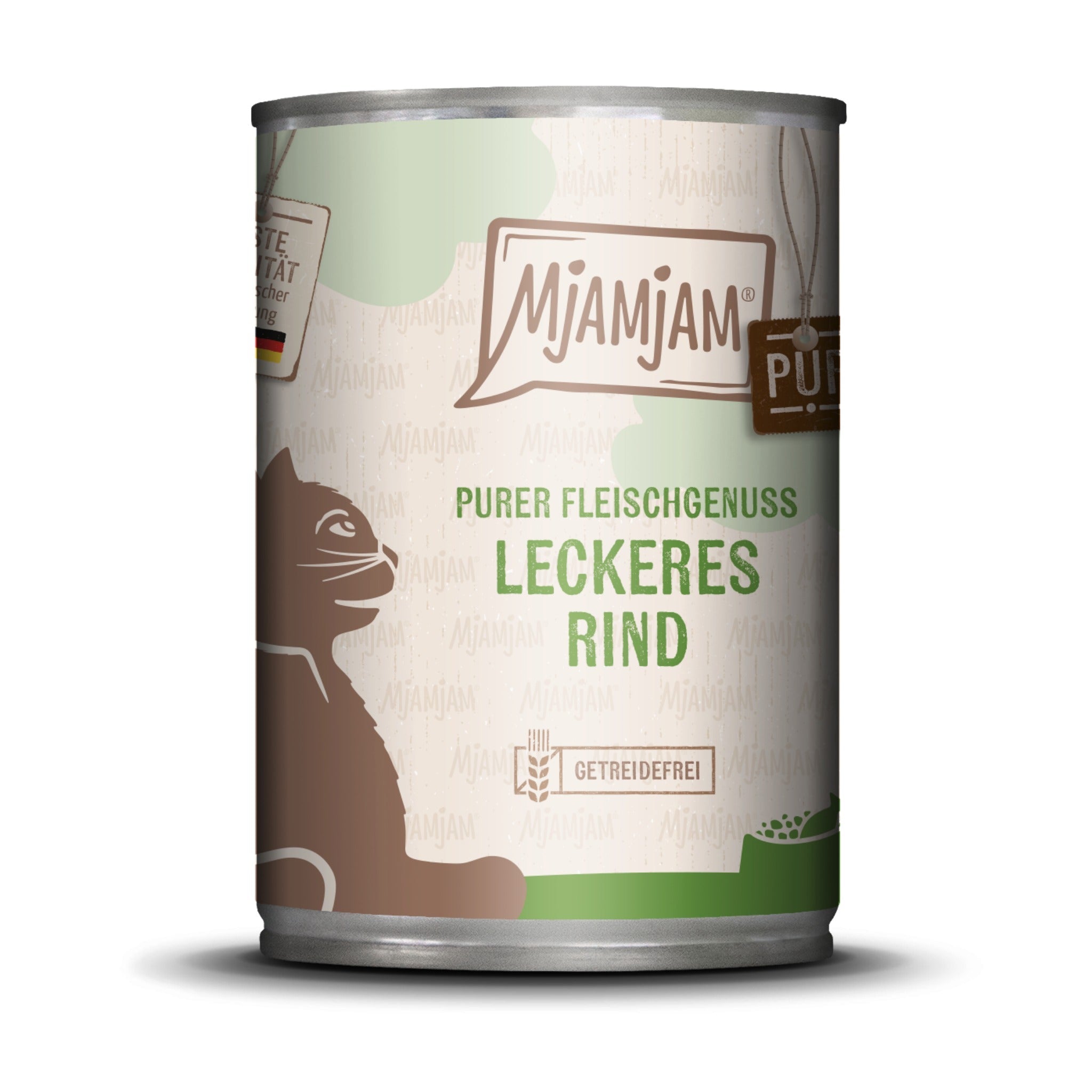 MjAMjAM Rind Pur - Katzen Nassfutter - Woofshack