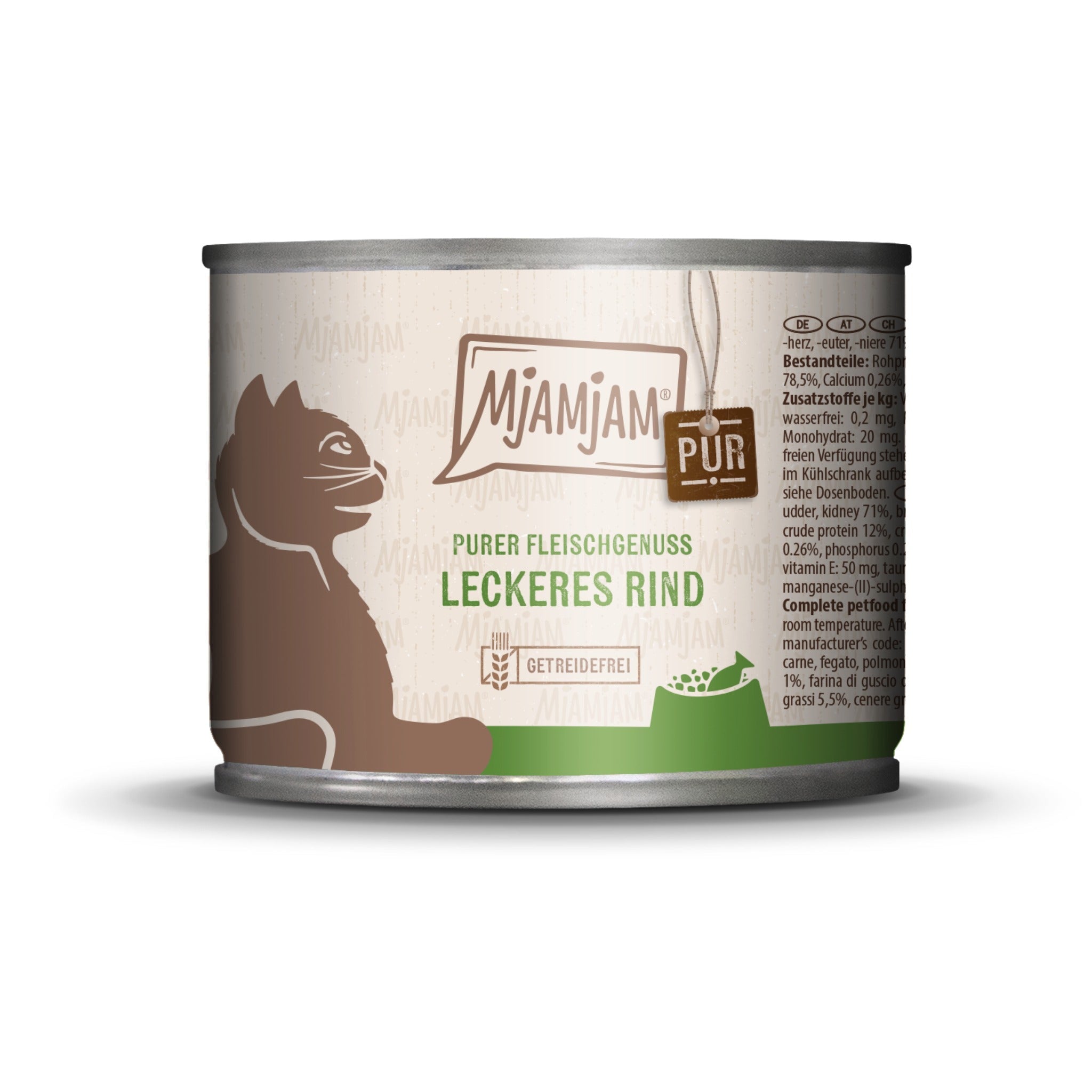 MjAMjAM Rind Pur - Katzen Nassfutter - Woofshack