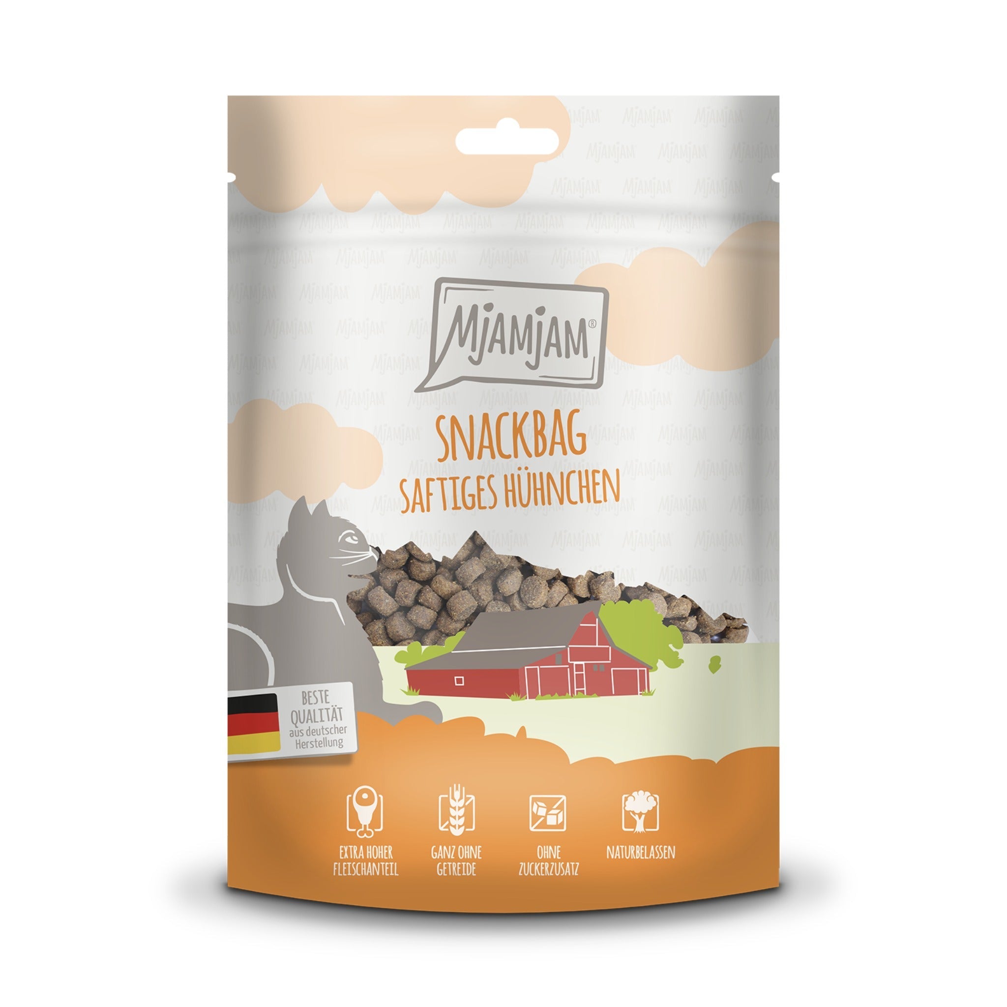 MjAMjAM Snackbag Hühnchen für Katzen - Woofshack