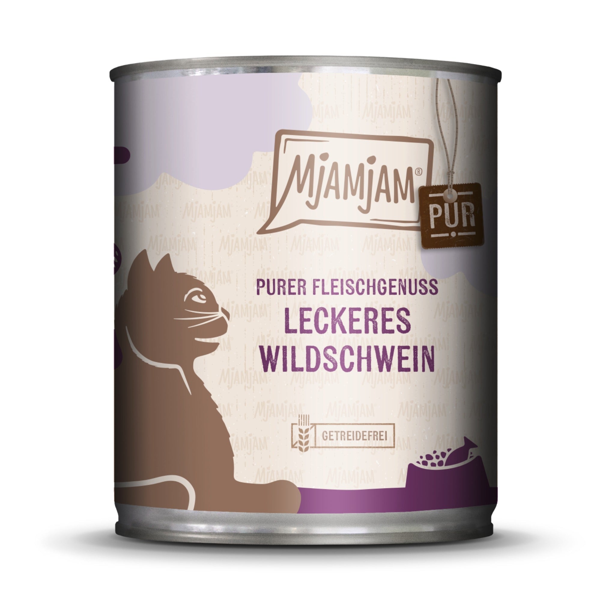 MjAMjAM Wildschwein Pur - Katzen Nassfutter - Woofshack