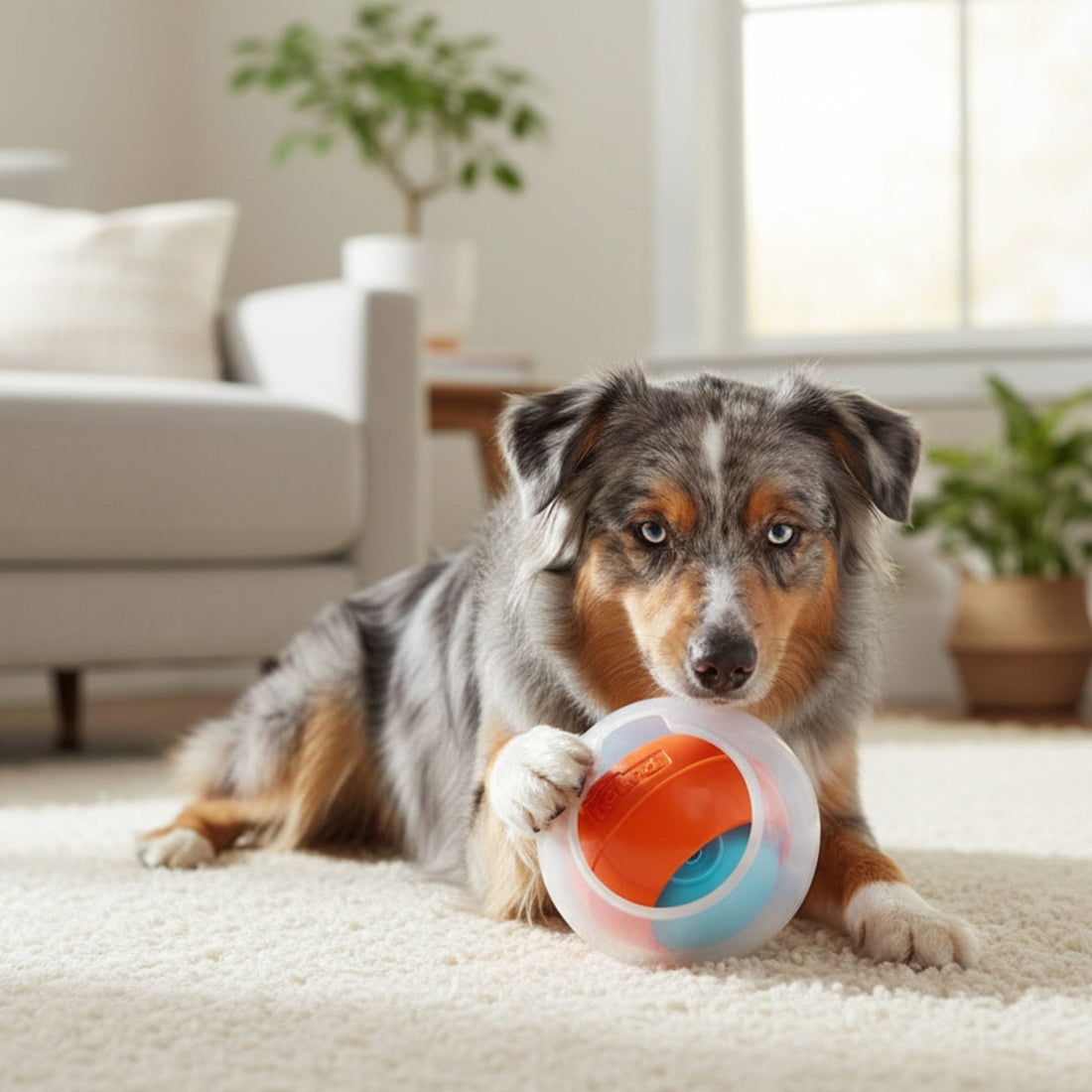 Nina Ottosson Dog Rumble Puzzle Level 1 – Interaktives Intelligenzspielzeug gegen Langeweile &amp; für mentale Auslastung - Woofshack