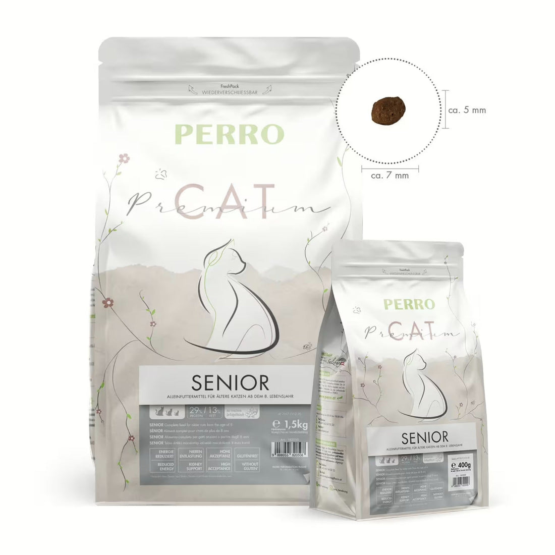 Perro Cat Premium Senior - Katzen Trockenfutter - Woofshack