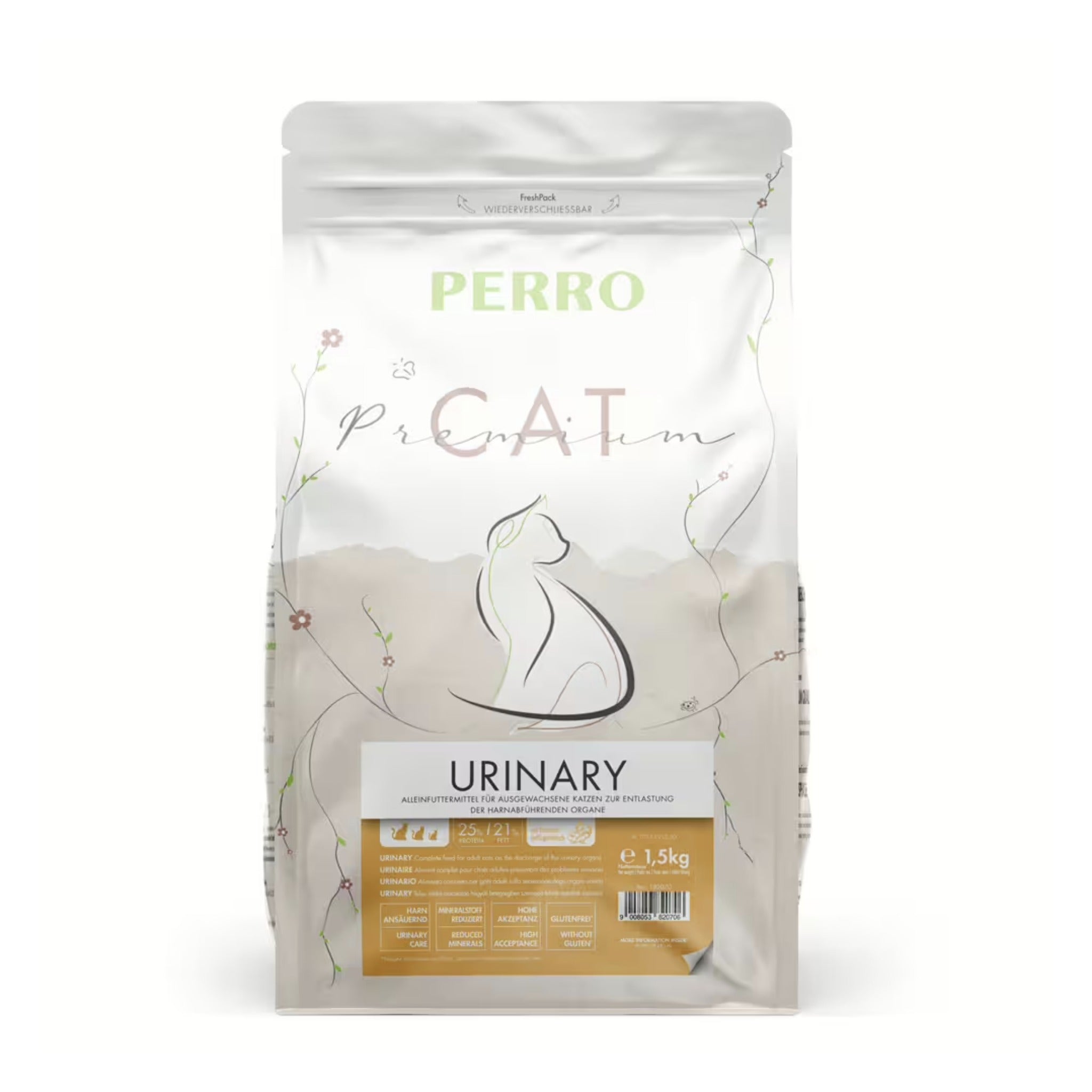 Perro Cat Premium Urinary - Katzen Trockenfutter - Woofshack