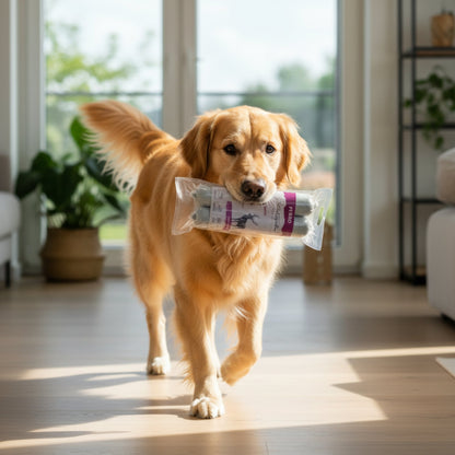 Perro Delikatessrolle Hirsch &amp; Kartoffel - Getreidefreie Hundewurst für sensible Hunde - Woofshack