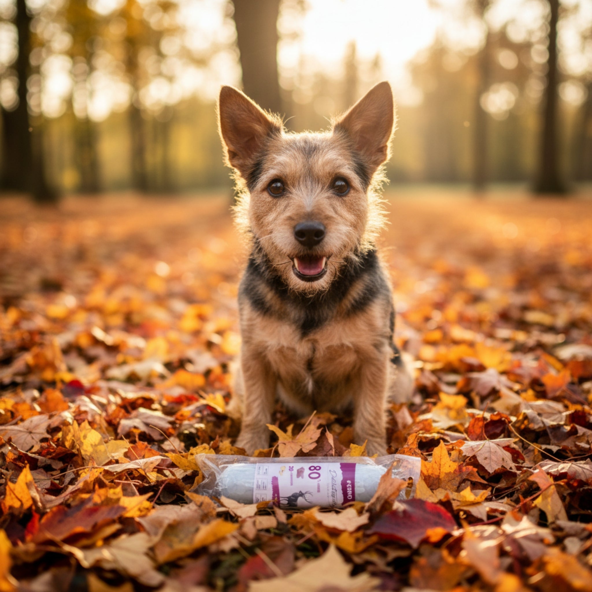 Perro Delikatessrolle Hirsch &amp; Kartoffel - Getreidefreie Hundewurst für sensible Hunde - Woofshack