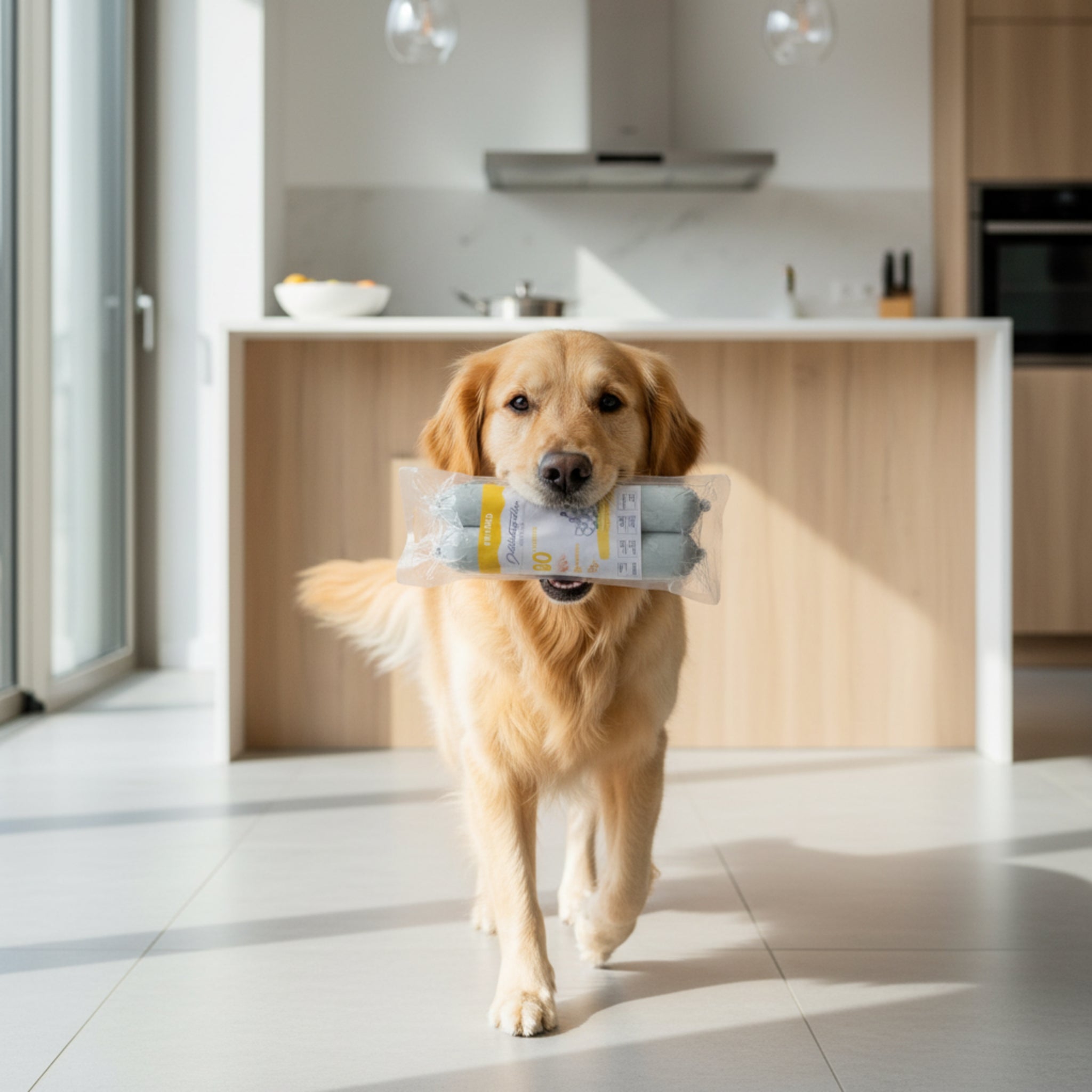 Perro Delikatessrolle No.1 Geflügel &amp; Kartoffel – Premium Hundewurst getreidefrei für sensible &amp; wählerische Hunde - Woofshack