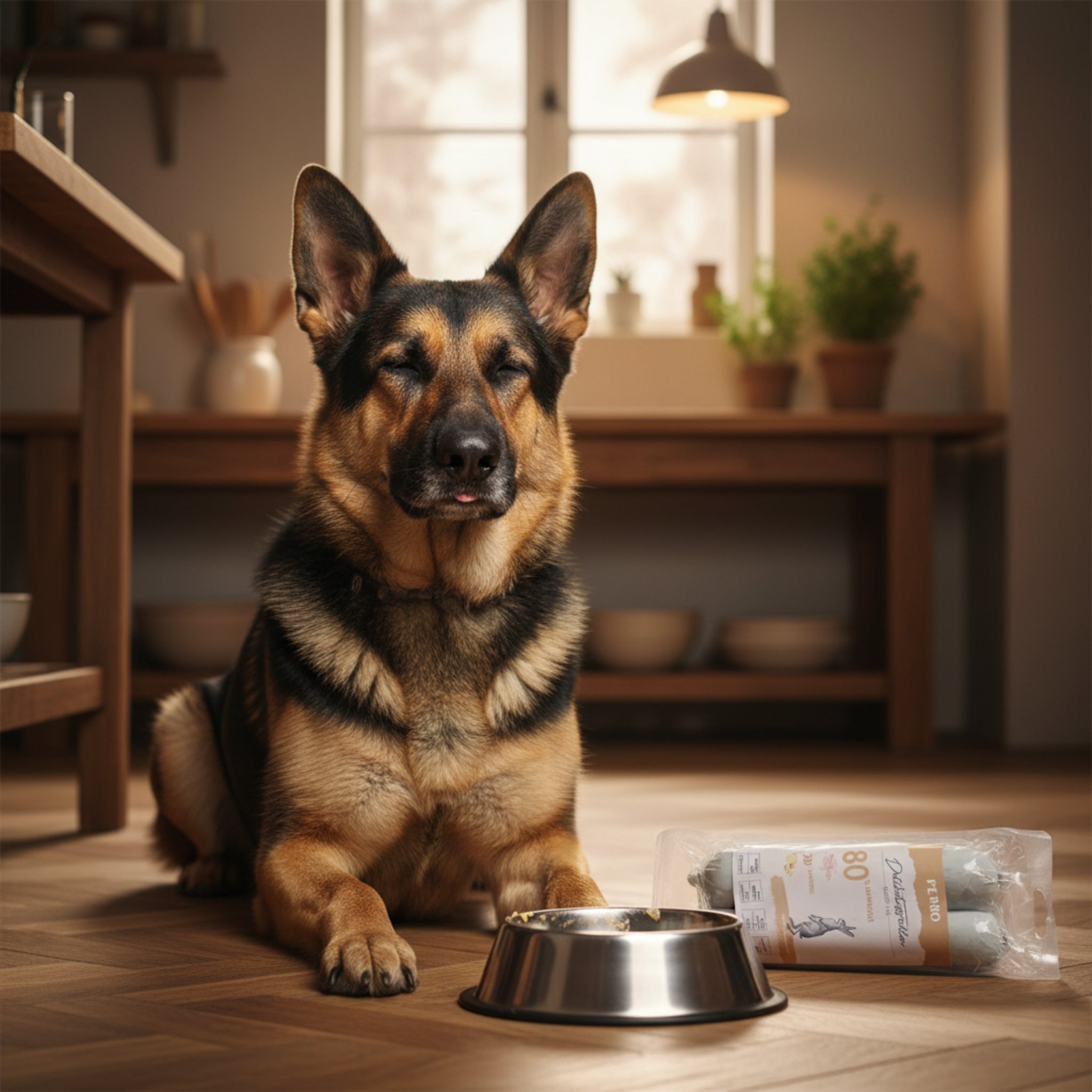 Perro Delikatessrolle No.1 Kaninchen &amp; Kartoffel – Premium Hundewurst mit 80% Frischfleisch, getreidefrei &amp; hypoallergen für sensible Hunde - Woofshack