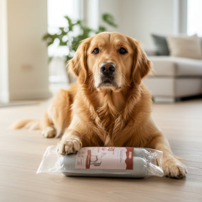 Perro Delikatessrolle No.1 Pferd &amp; Kartoffel – Hypoallergen, Getreidefrei, 80% Frischfleisch - Woofshack