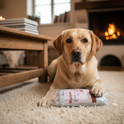 Perro Delikatessrolle No.1 Pferd &amp; Kartoffel – Hypoallergen, Getreidefrei, 80% Frischfleisch - Woofshack