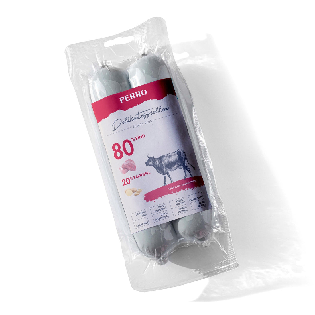 Perro Delikatessrolle No.1 Rind & Kartoffel - Hundewurst - Woofshack