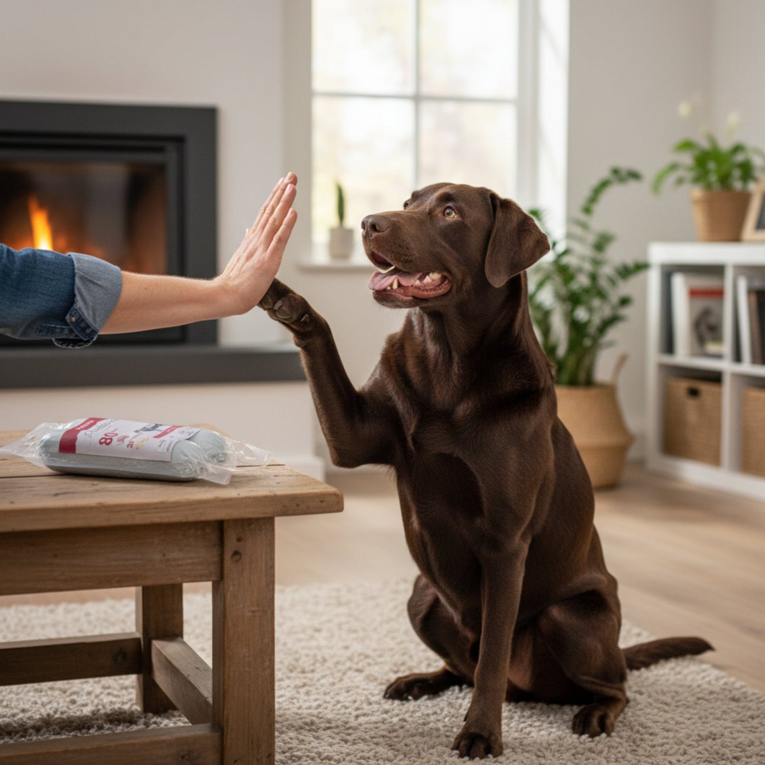 Perro Delikatessrolle No.1 Rind &amp; Kartoffel – Premium Hundewurst für ernährungssensible Hunde, getreidefrei, leicht verdaulich, hoher Fleischanteil, natürliche Zutaten - Woofshack
