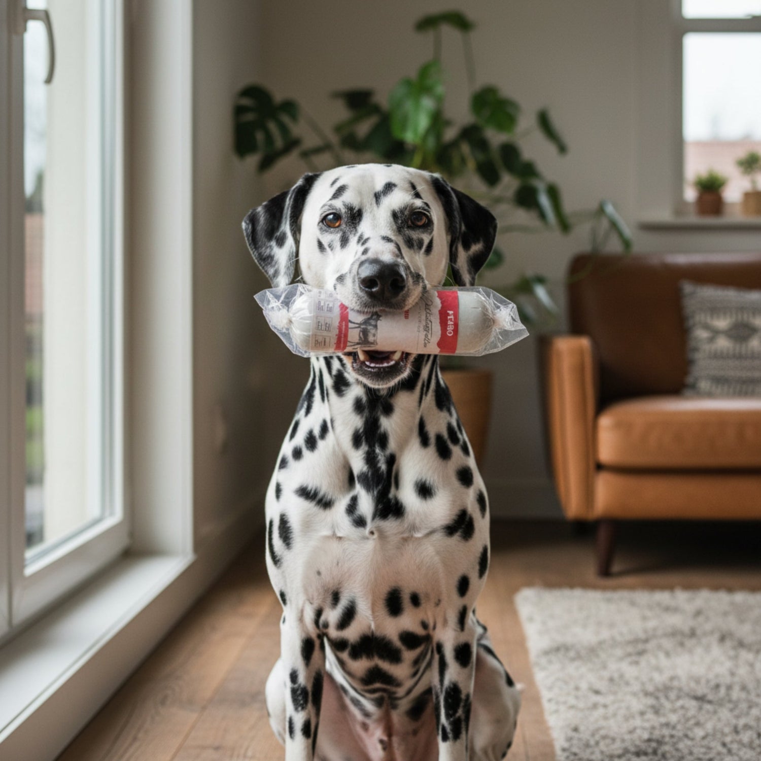 Perro Delikatessrolle No.1 Rind &amp; Kartoffel – Premium Hundewurst für ernährungssensible Hunde, getreidefrei, leicht verdaulich, hoher Fleischanteil, natürliche Zutaten - Woofshack