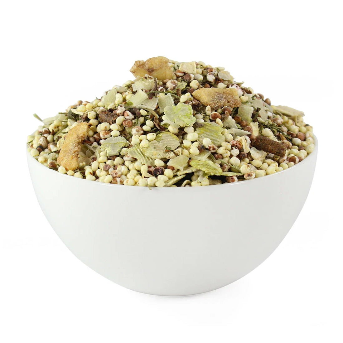 Perro Flocken BARF Müsli Glutenfrei – Natürlicher Gemüse-Hirsemix für Hunde | Schonend getrocknet, ohne künstliche Zusätze - Woofshack