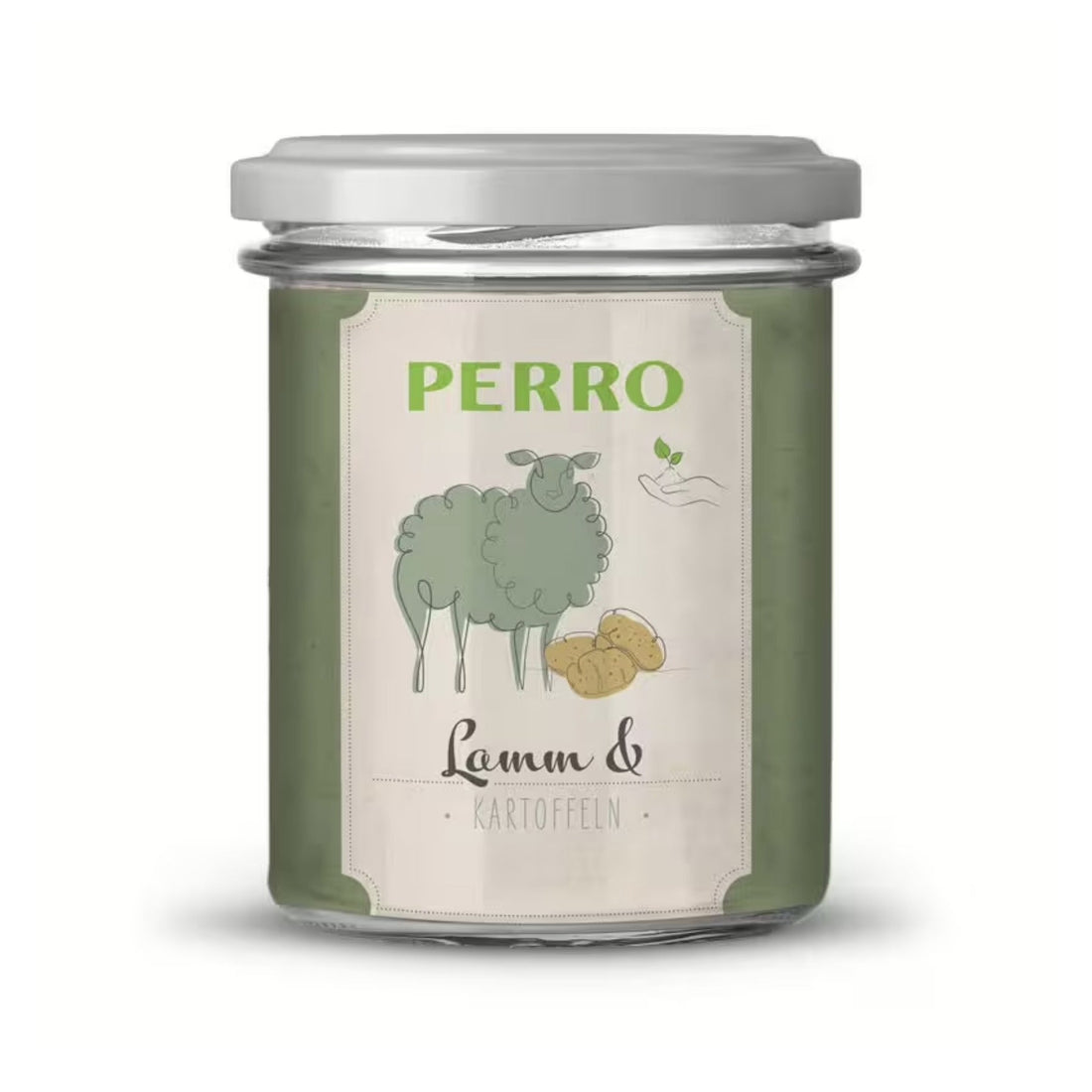 Perro Genießer Glas Lamm &amp; Kartoffel - Hunde Nassfutter - Woofshack