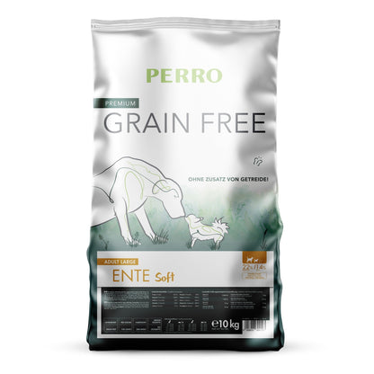 Perro Grain Free Adult Large Ente Soft - Hunde Trockenfutter - Woofshack