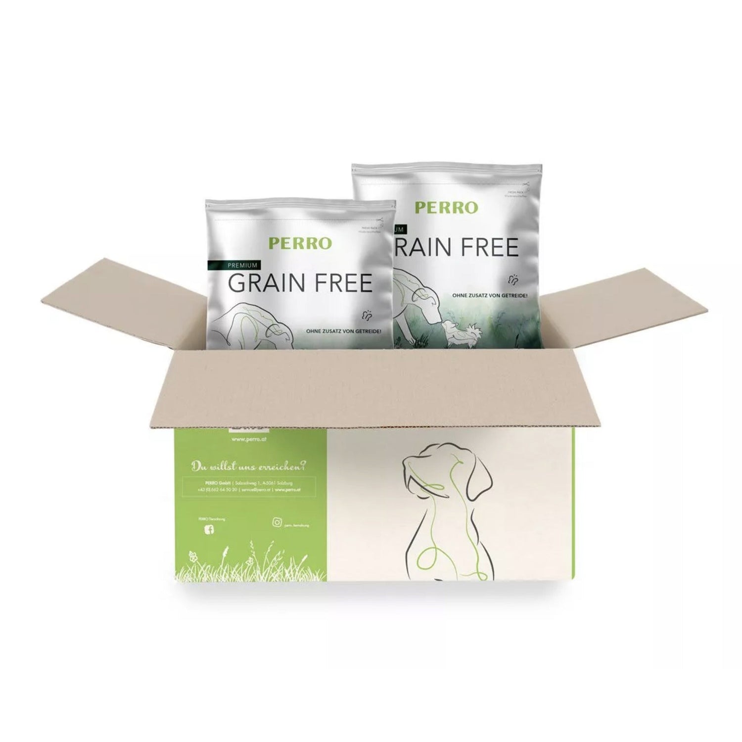 Perro Grain Free Adult Pferd Soft - Hunde Trockenfutter - Woofshack