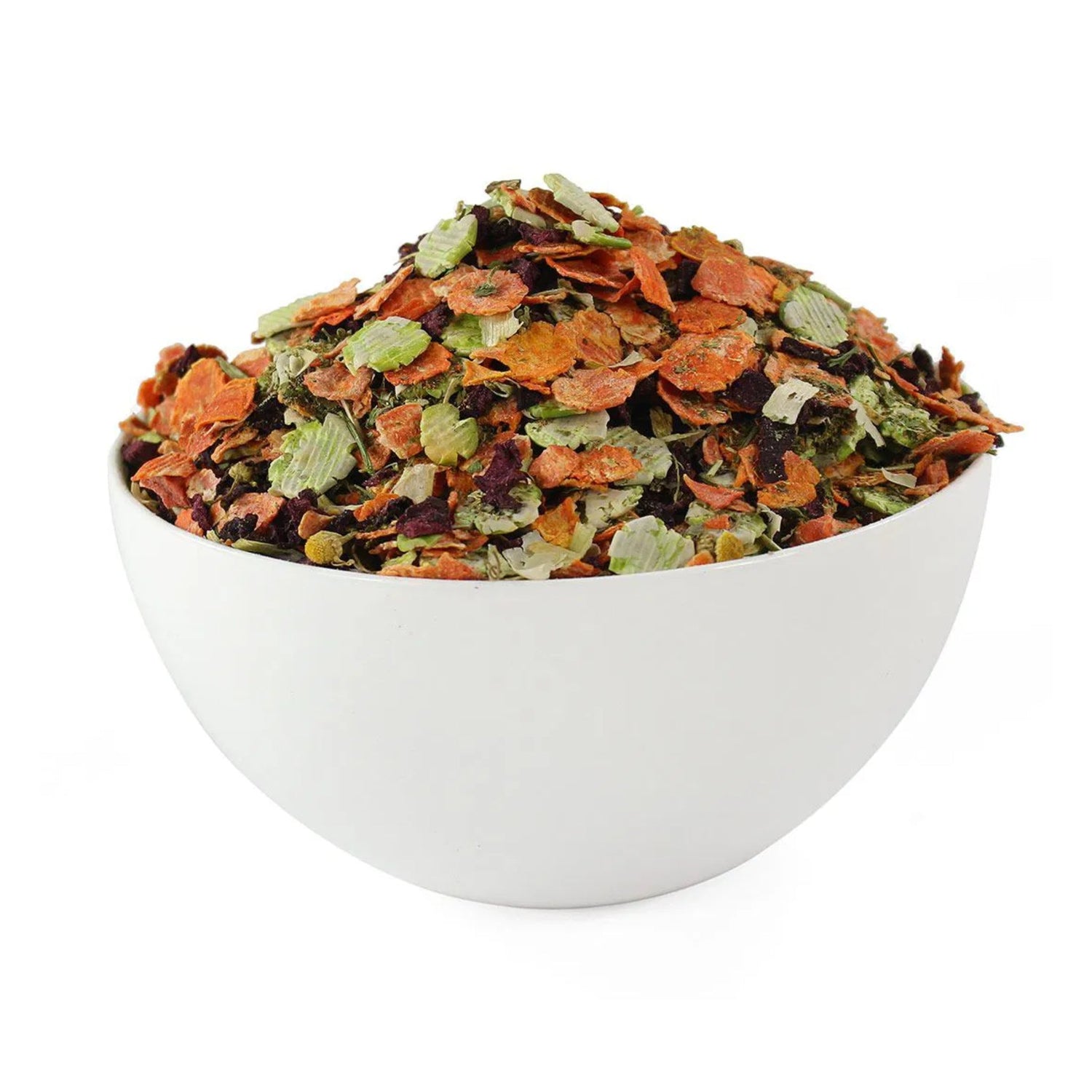 Perro Hundeflocken Gemüse Mix - Premium Nahrungsergänzung für Hunde mit natürlichen Gemüseflocken für gesunde Verdauung und Vitalität - Woofshack